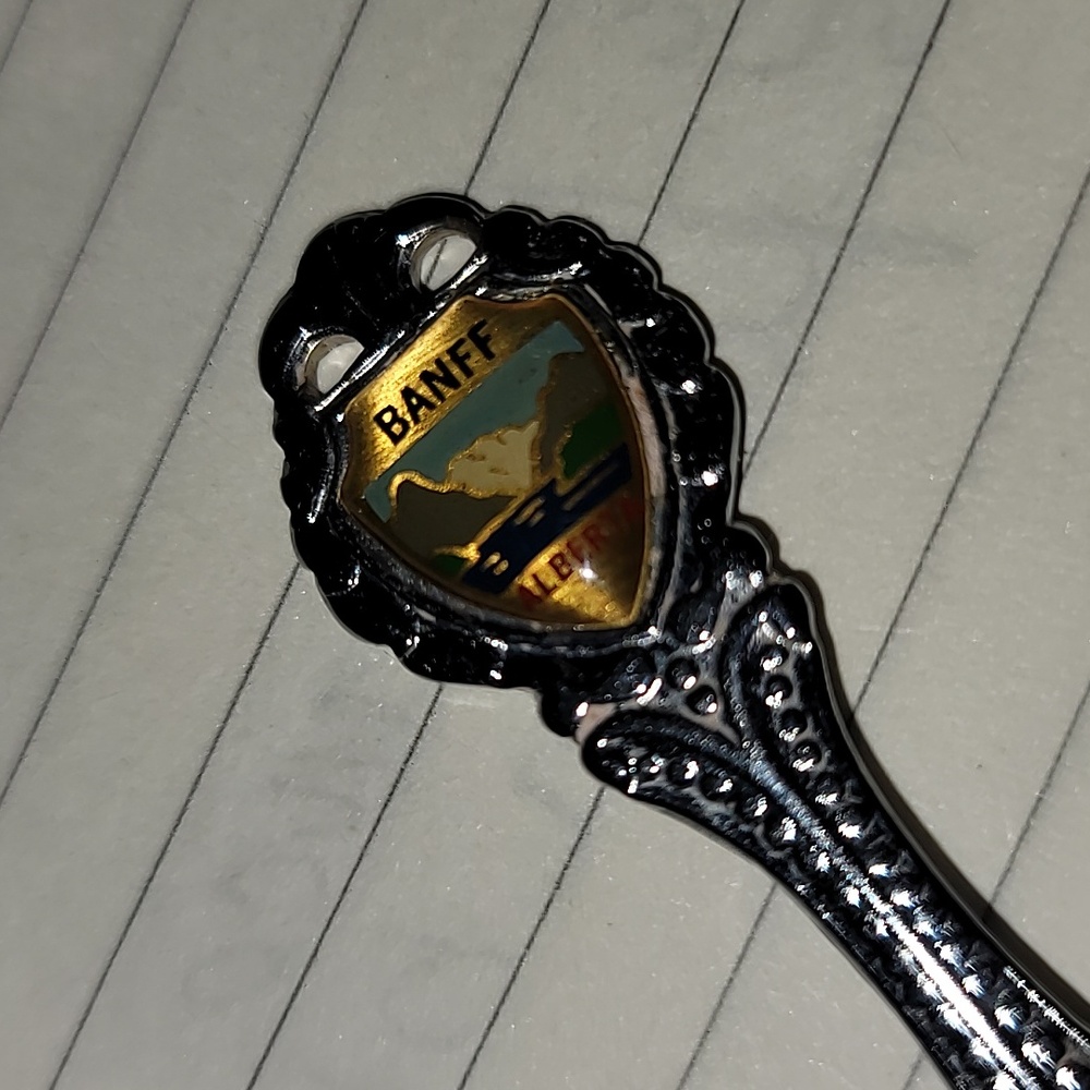 Souvenir Spoon Collectible Baniff